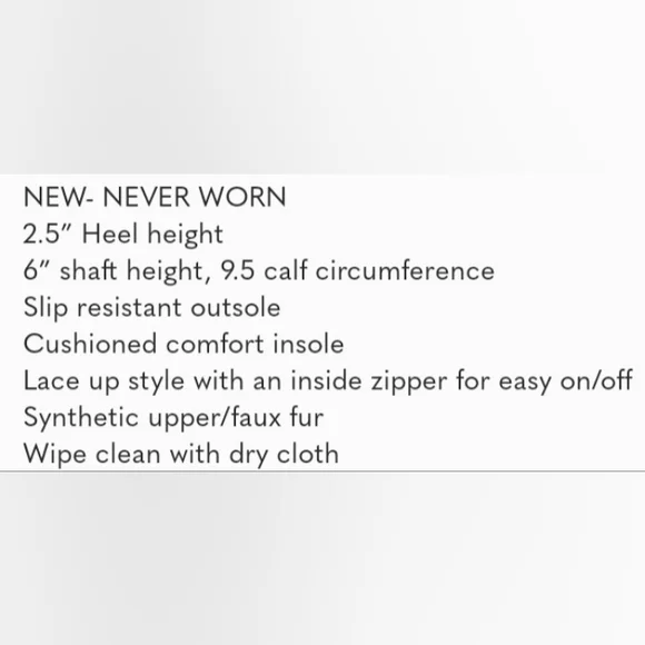 Baretraps Hadlee Faux Suede Lace Up and Zip Up Boots - Size 8 - New With Box - Picture 7 of 8